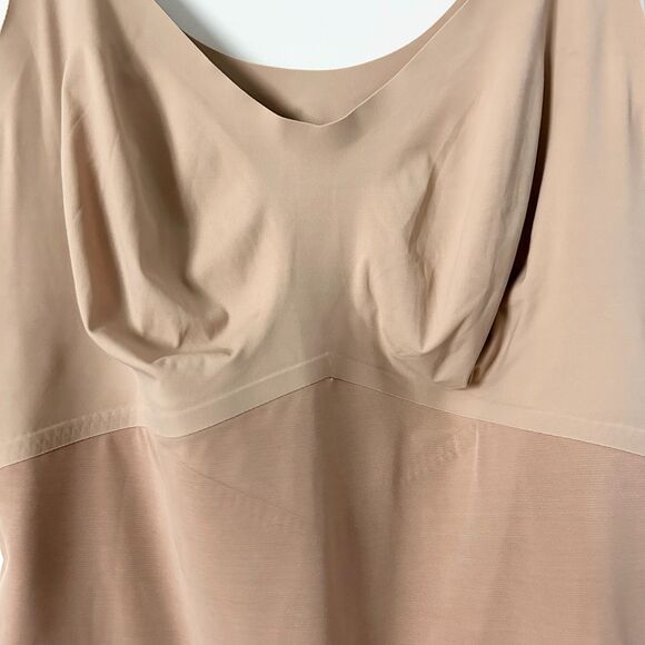 Honeylove LiftWear Cami in Sand Tan Adjustable Straps Size 3X Smoothing Shaping - Picture 3 of 7